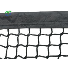 Good Quality Black Color PP Knotless Cargo Netting, Container Netting, Volleyball Net, Safety Catch Netting with Enforced Webbing